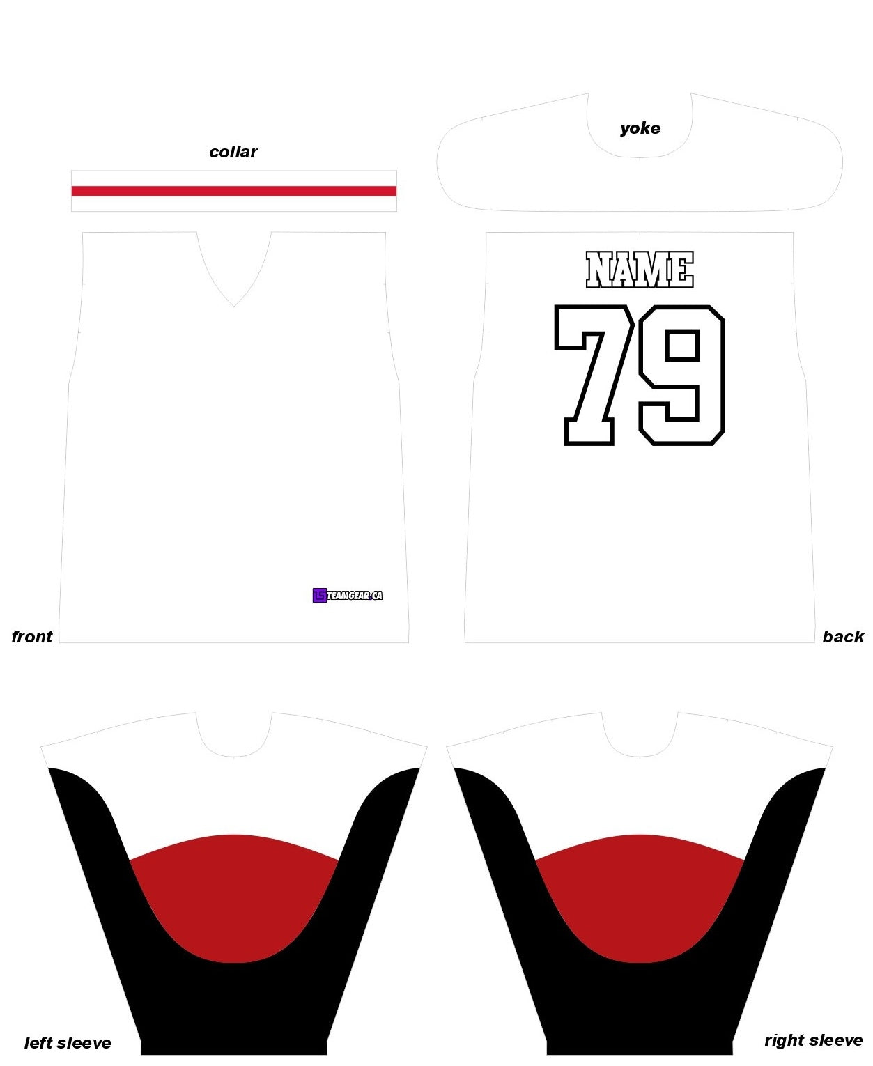 Ottawa Senators White 2007-2020 jersey