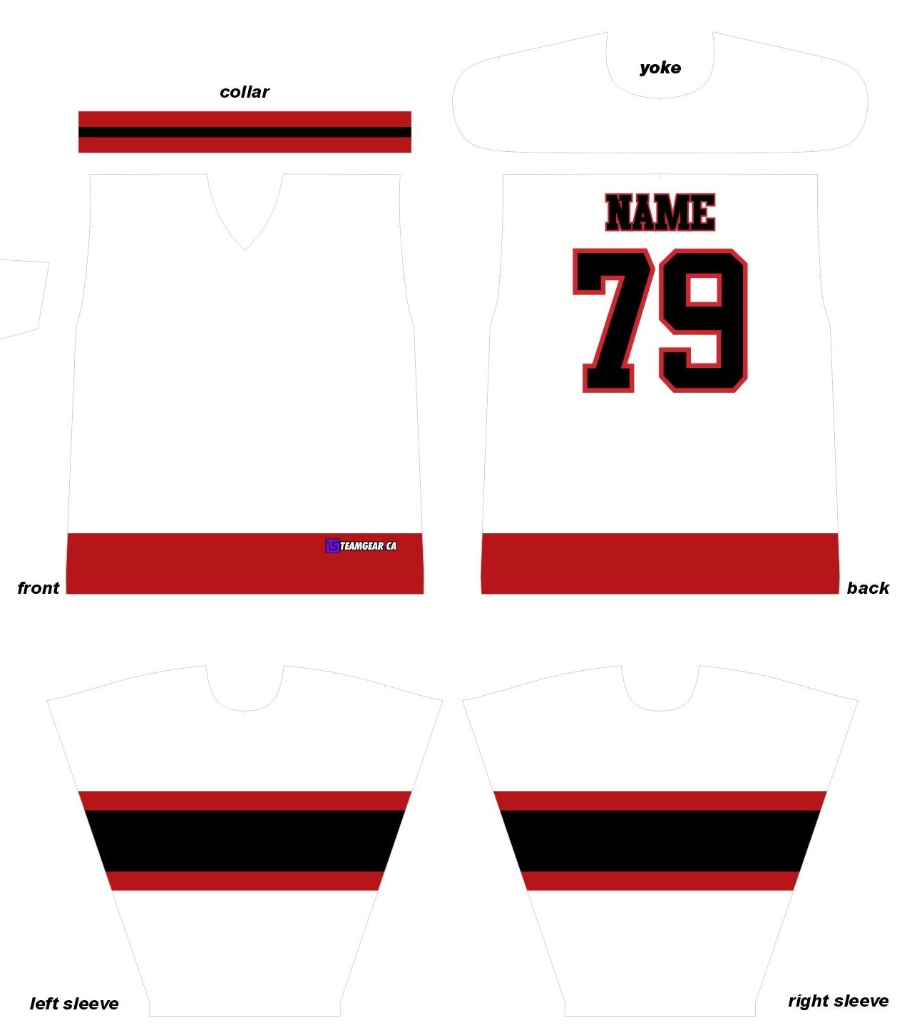 Ottawa Senators White jersey