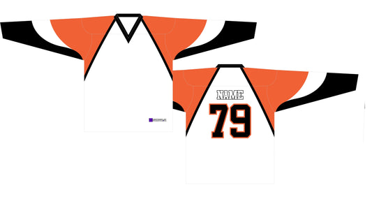 NHL Inspired Hockey Jersey: Philadelphia Flyers White 2007-2010