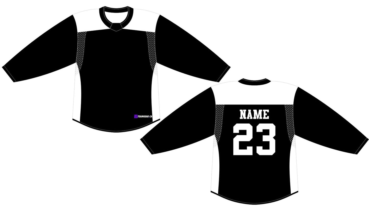 Hockey Practice Jersey Black