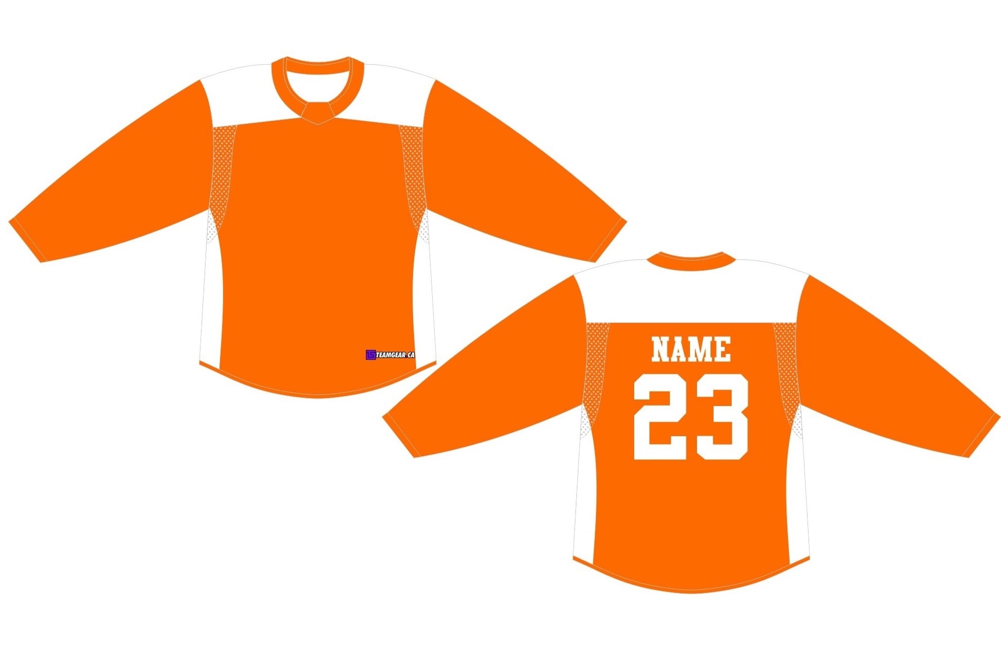 Premium Hockey Practice Jersey Orange