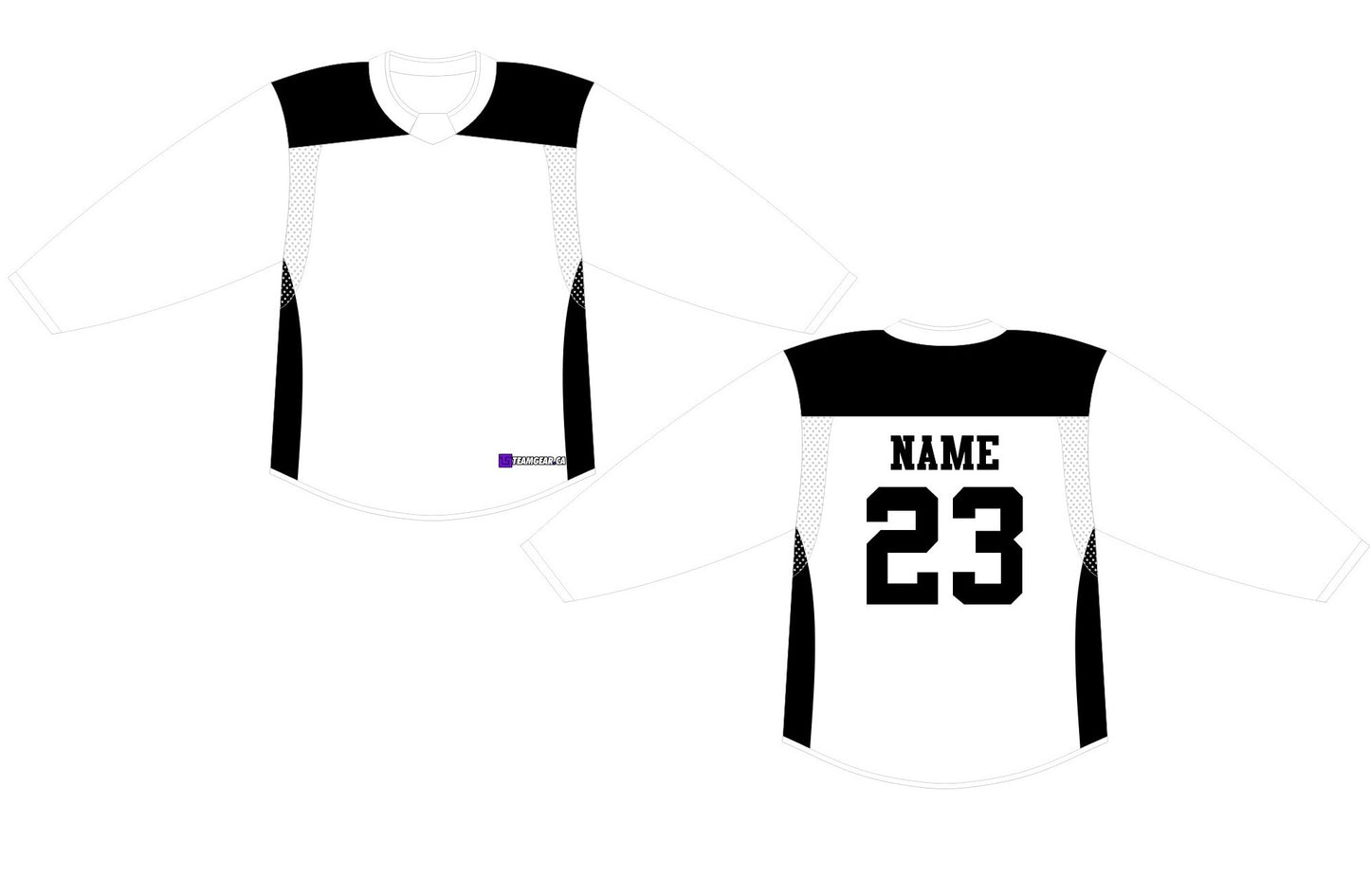 Premium Hockey Practice Jersey White