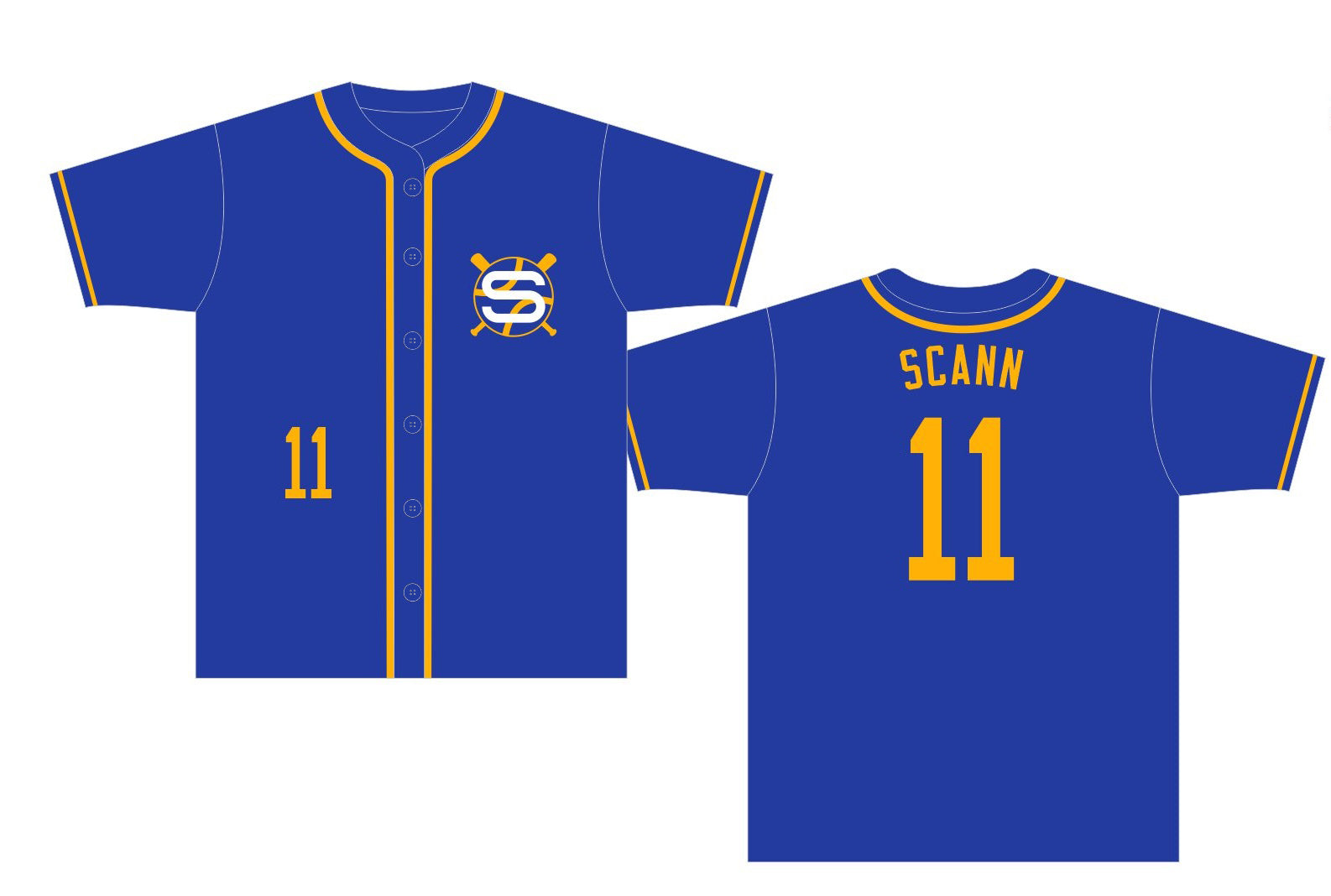 ShowZone creator custom jersey for Scann made by TeamGear Canada