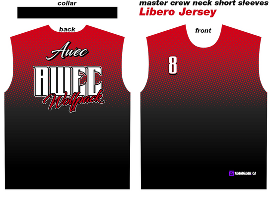full sublimation volleyball libero jerseys