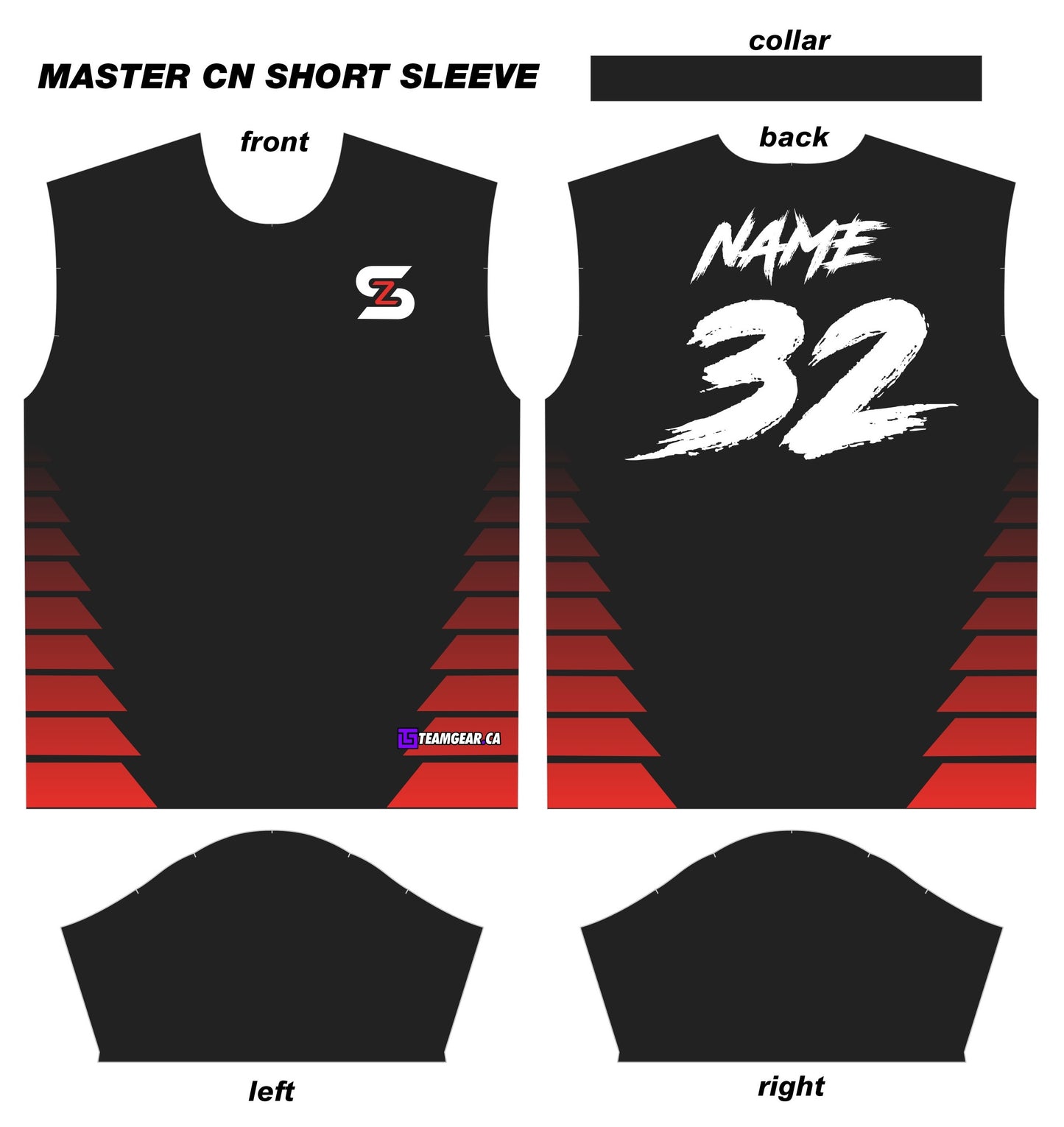 ShowZone Softball Jersey print panels