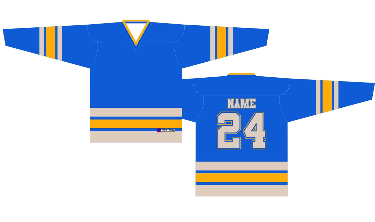 NHL Inspired Hockey Jersey: St. Louis Blues Winter Classic