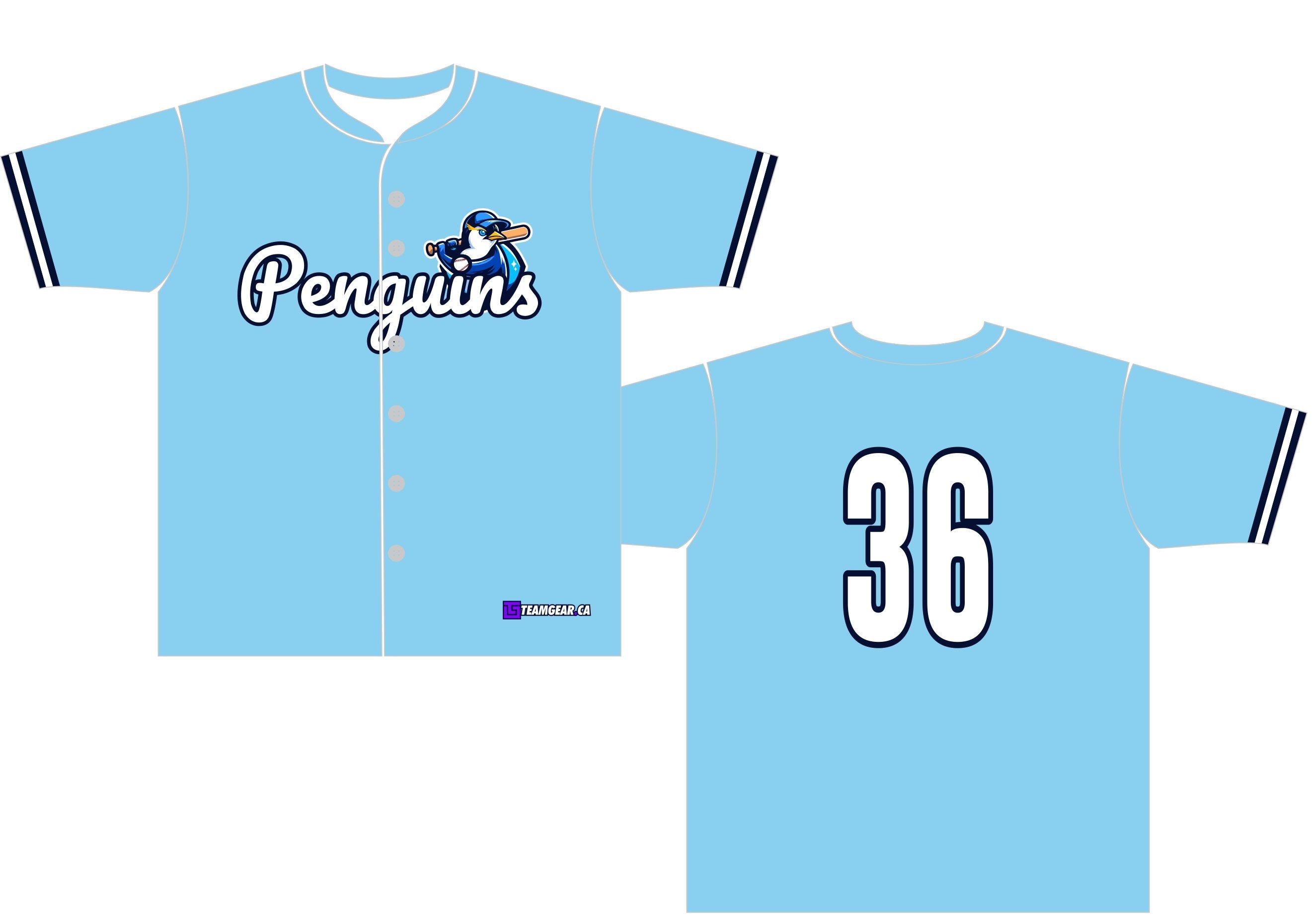 Blue baseball jersey hotsell