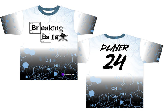 Breaking Balls Softball Jersey with short-sleeves