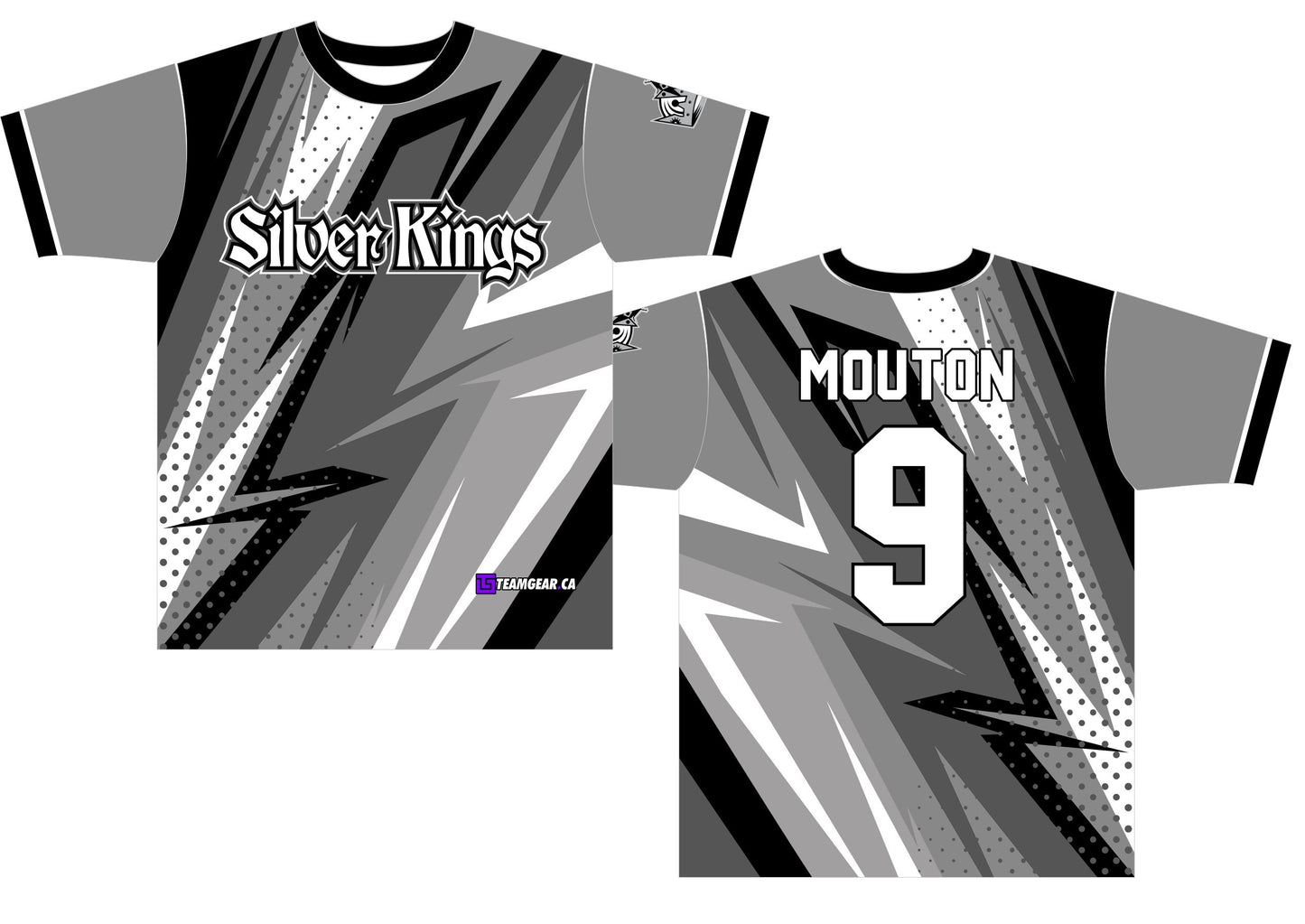 Silver Kings Baseball Jersey