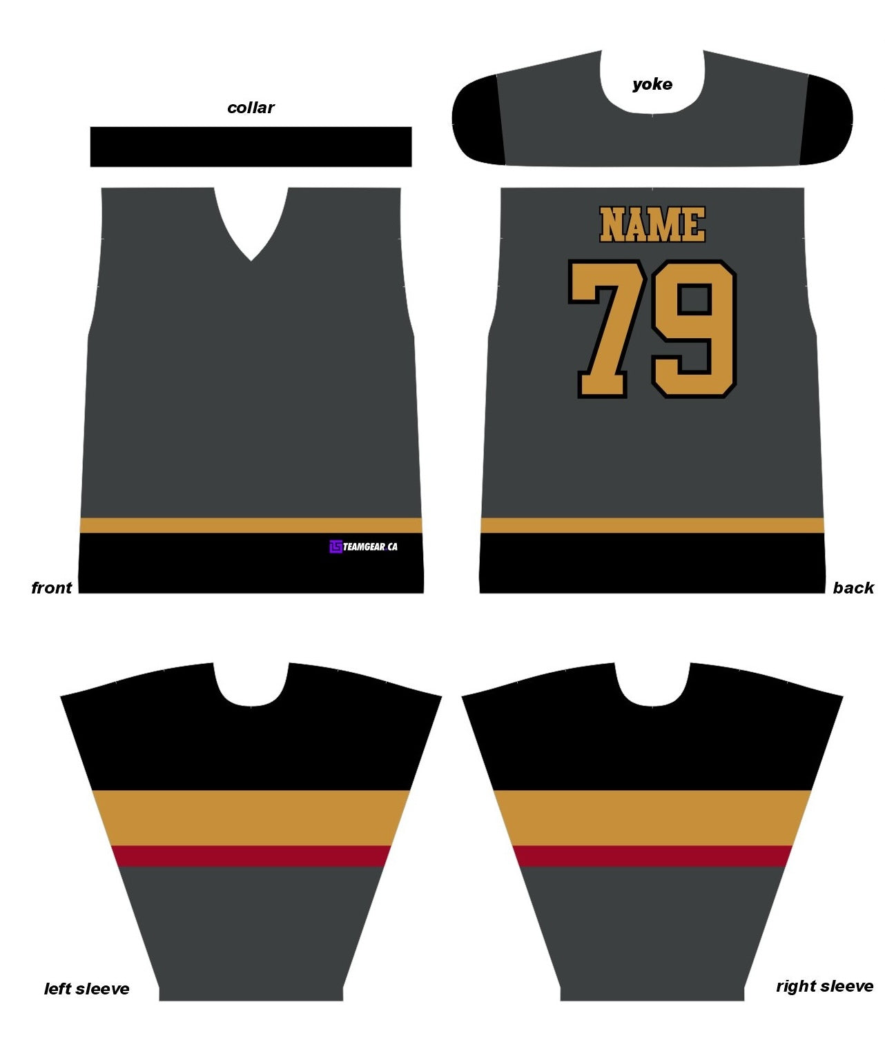 Golden knights custom jersey online