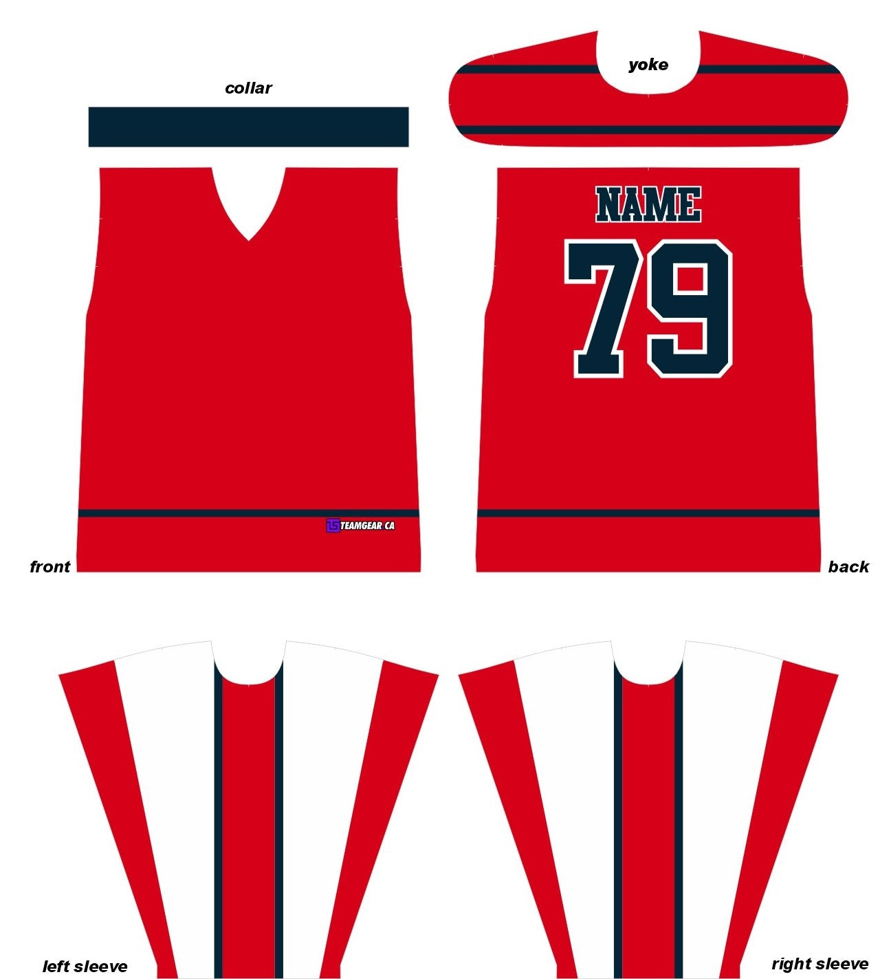 Washington Capitals Red jersey