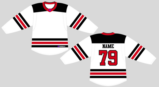 NHL Inspired Hockey Jersey: Winnipeg Jets Heritage White