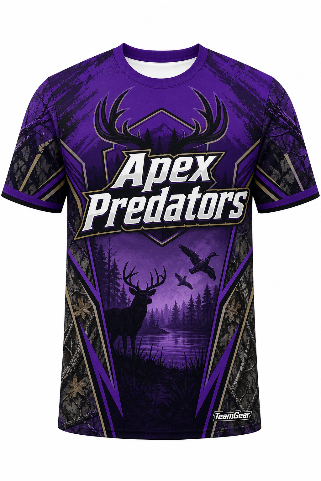 Apex Predators Purple Hunting Jersey design