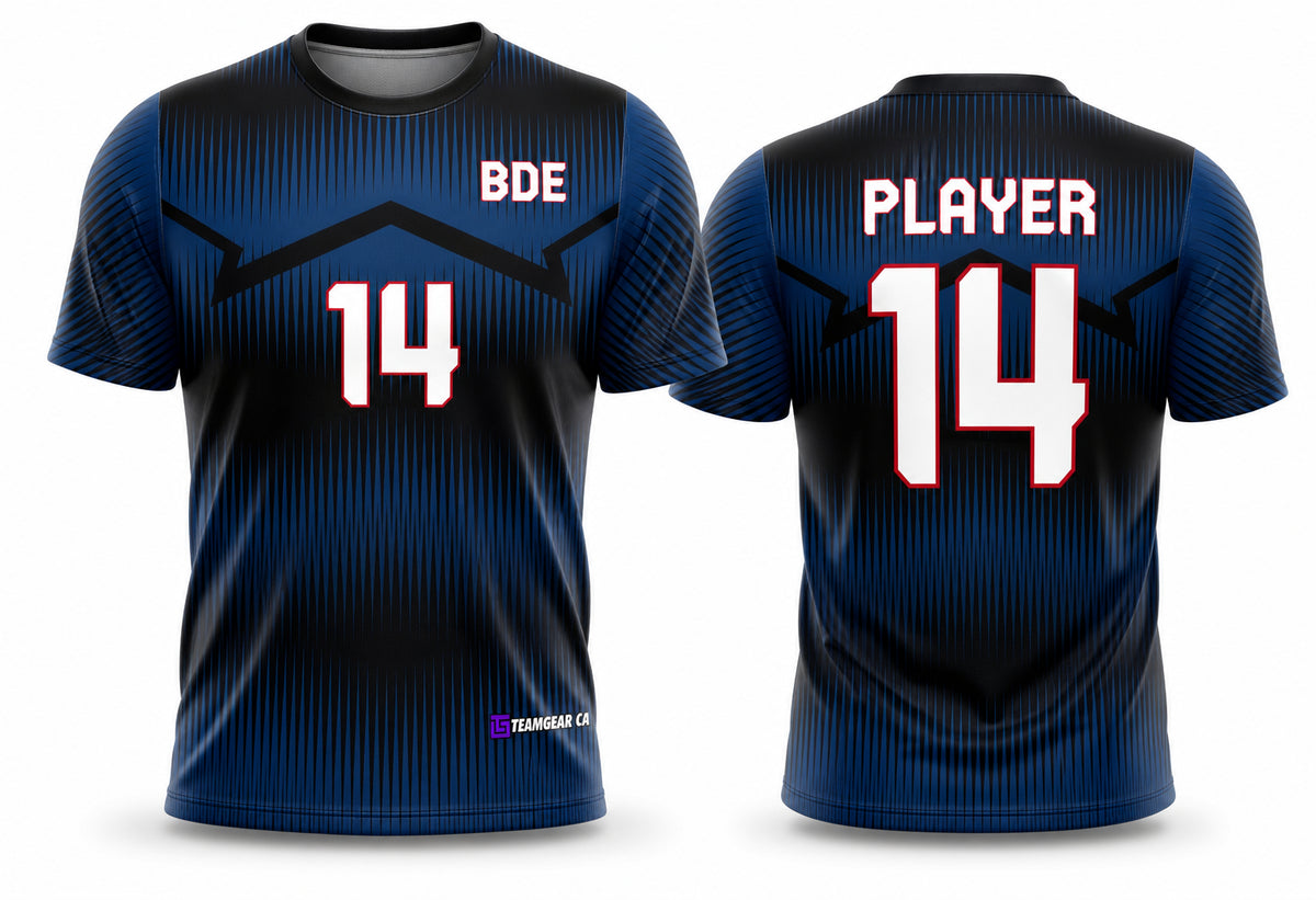 Big Dodgeball Energy Jersey - front and back view
