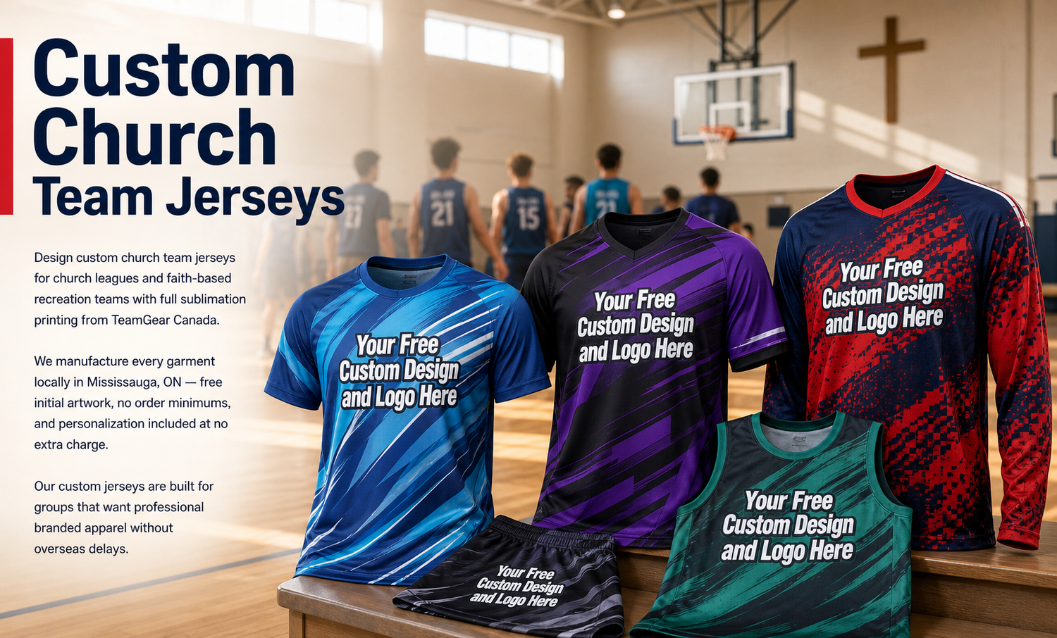 TeamGear use-case page header