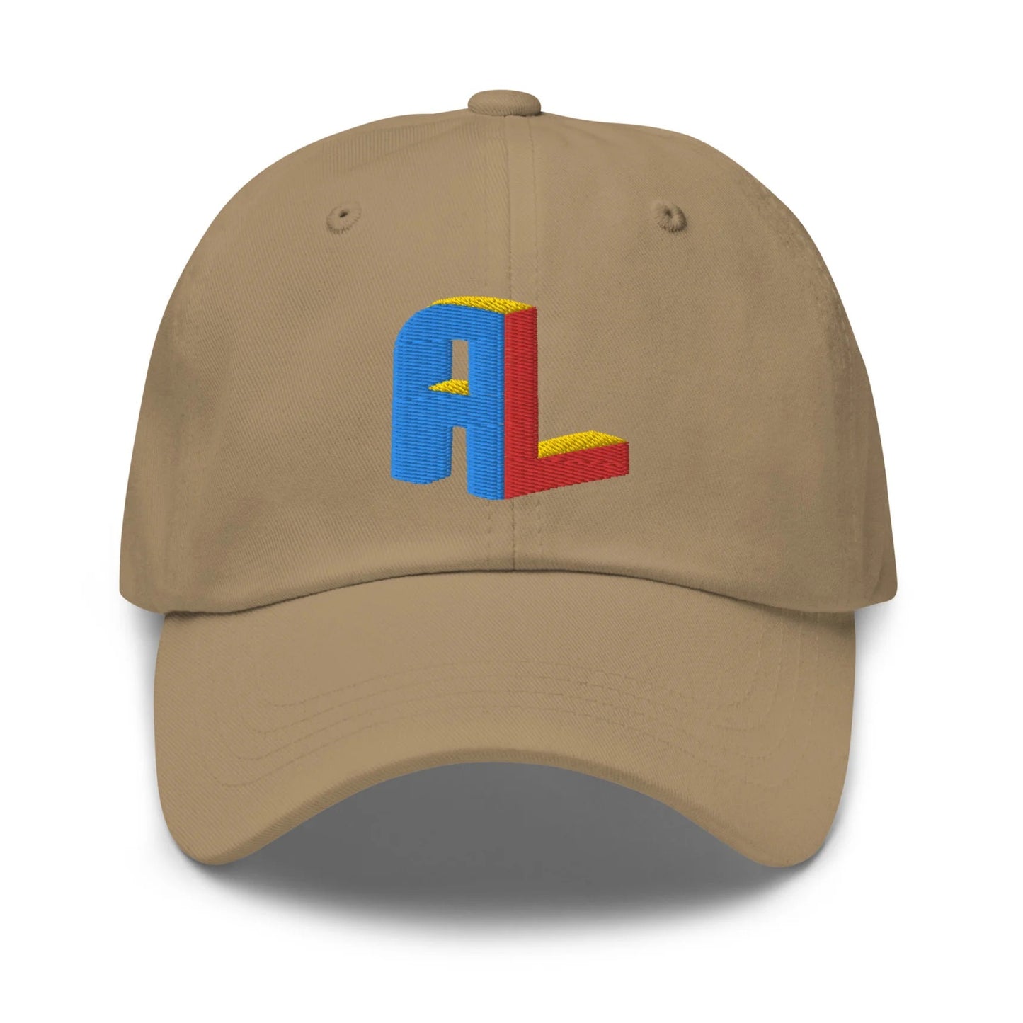 Ance Larmstrong ShowZone baseball dad hat in khaki beige colour