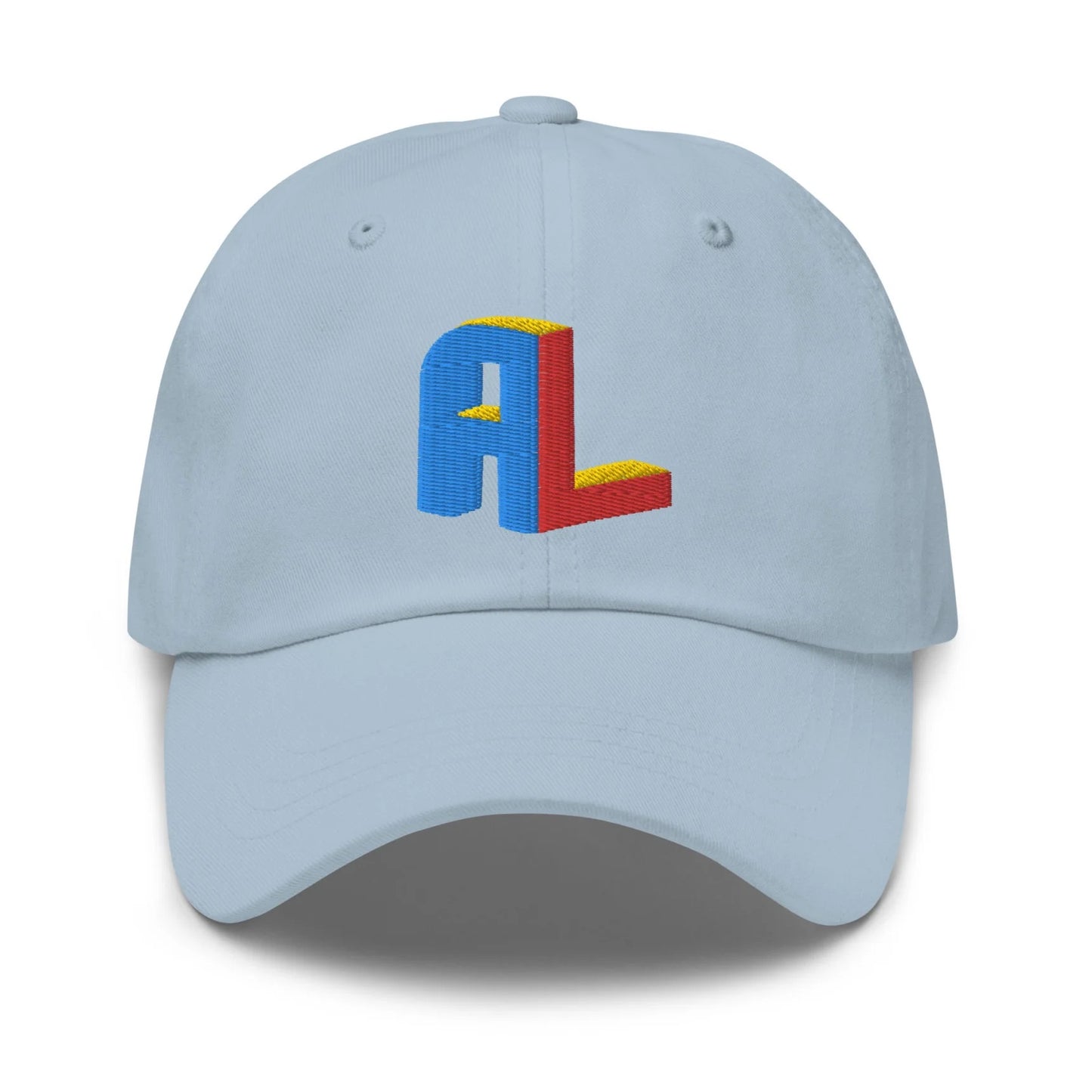 Ance Larmstrong ShowZone baseball dad hat in light blue
