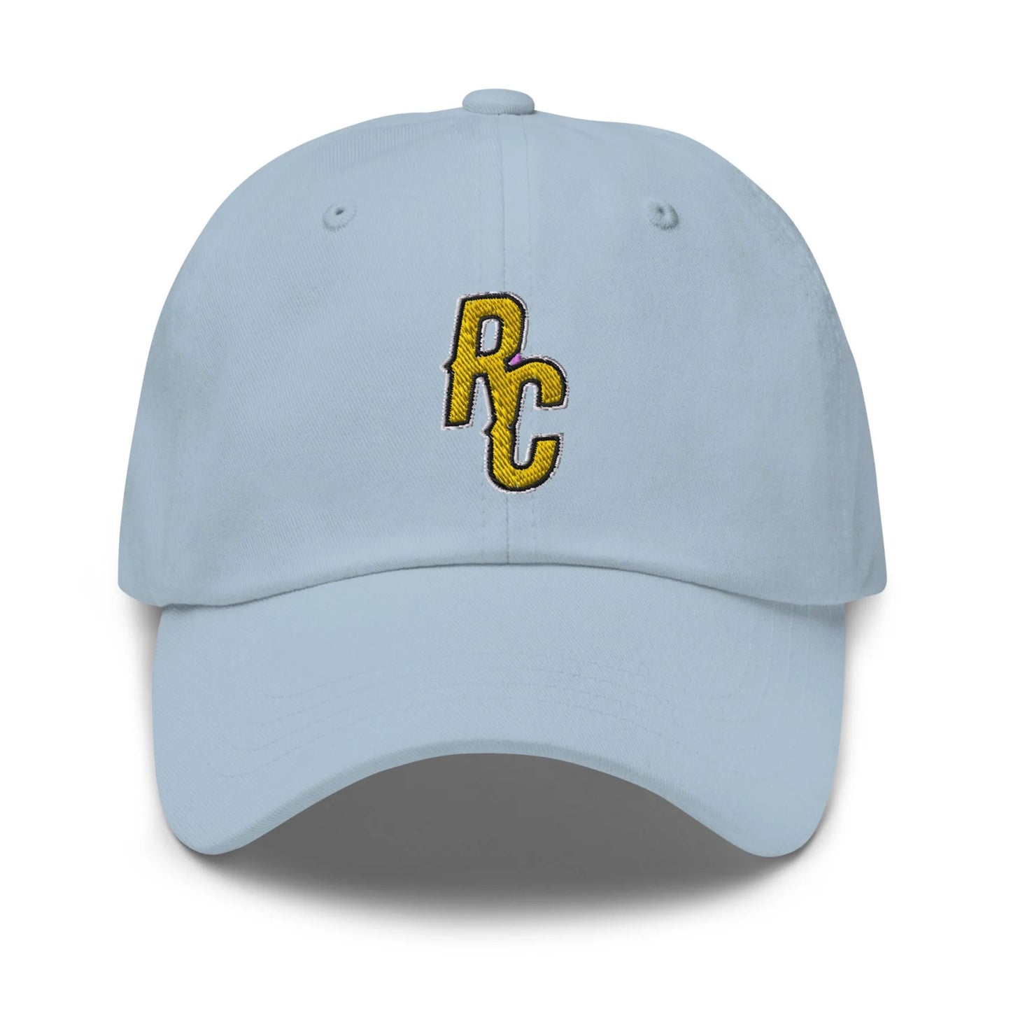 Ray Cheesy ShowZone baseball dad hat in light powder blue