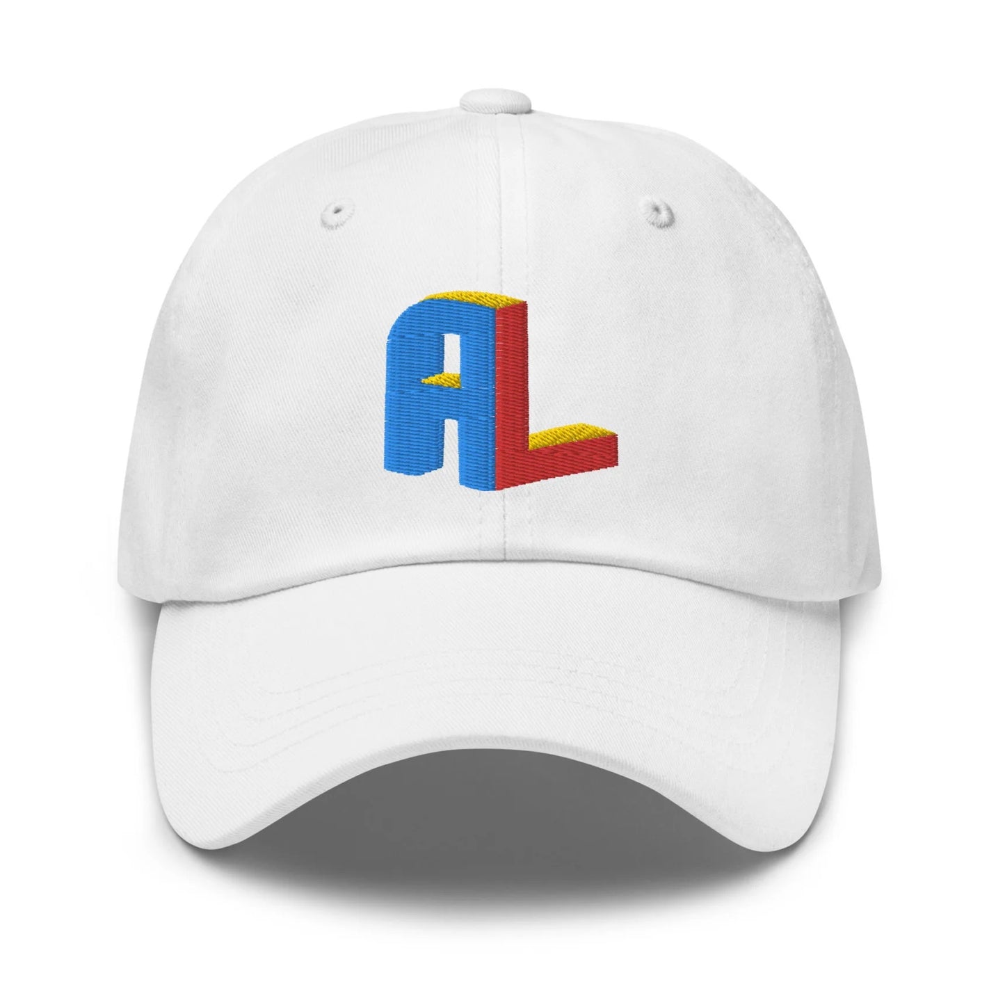 Ance Larmstrong ShowZone baseball dad hat in white