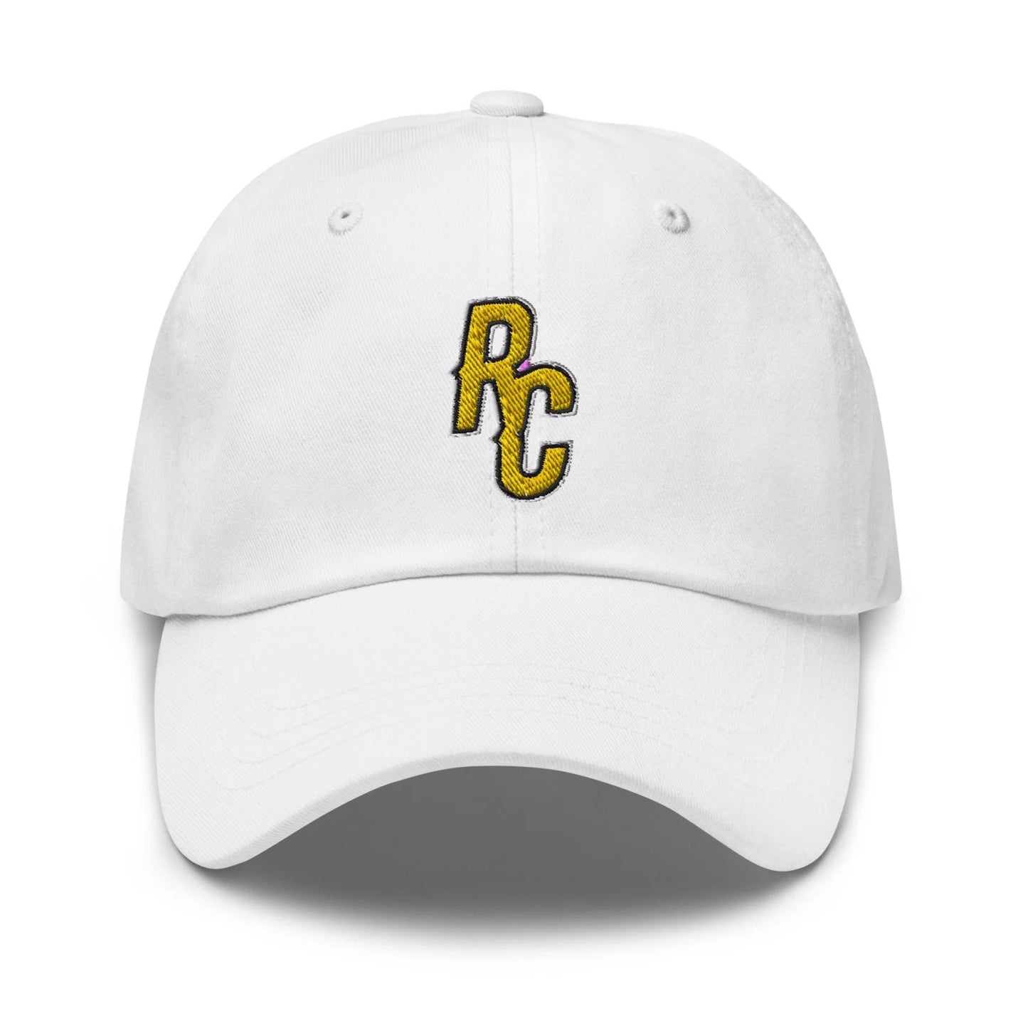 Ray Cheesy ShowZone baseball dad hat in white