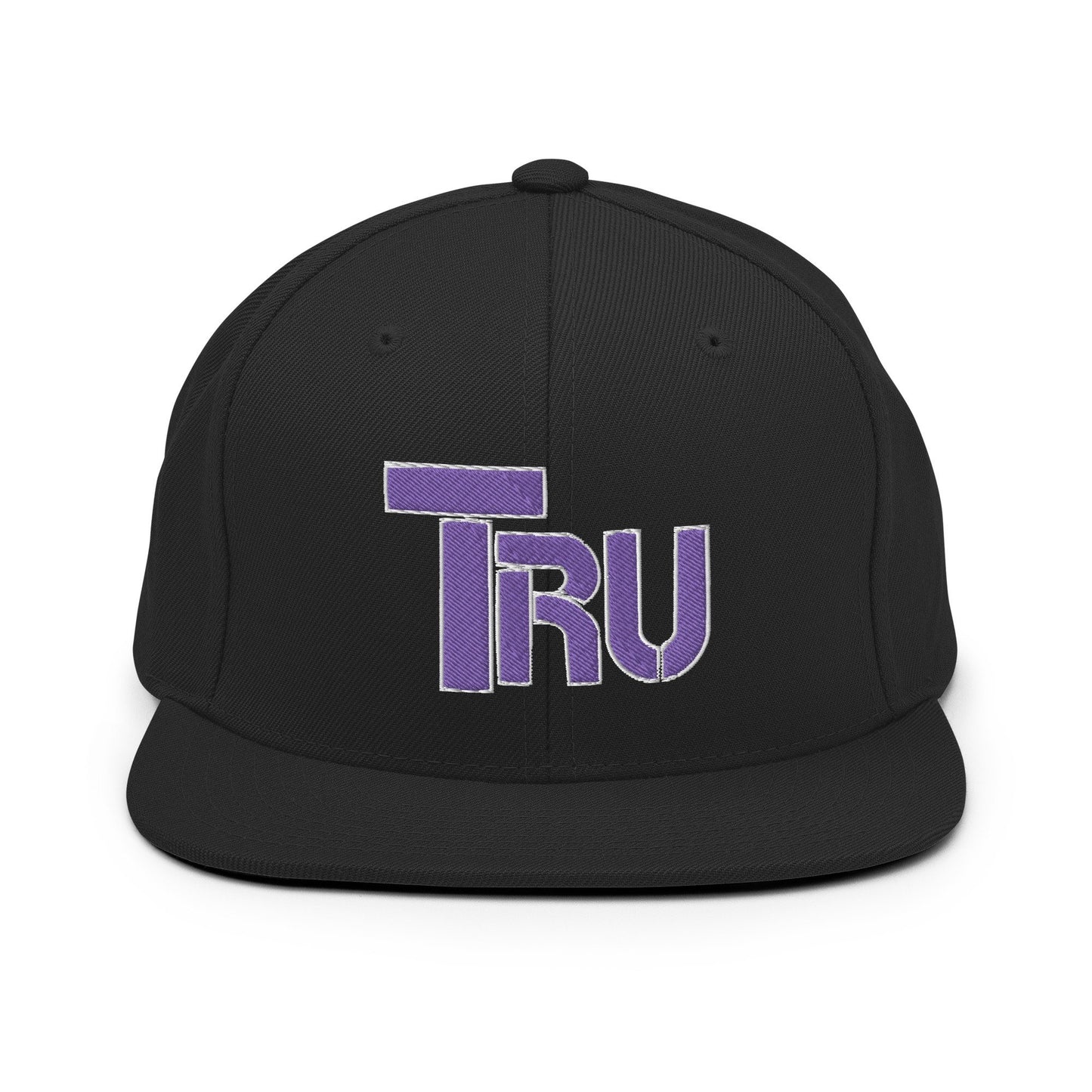 Tru ShowZone snapback hat in black