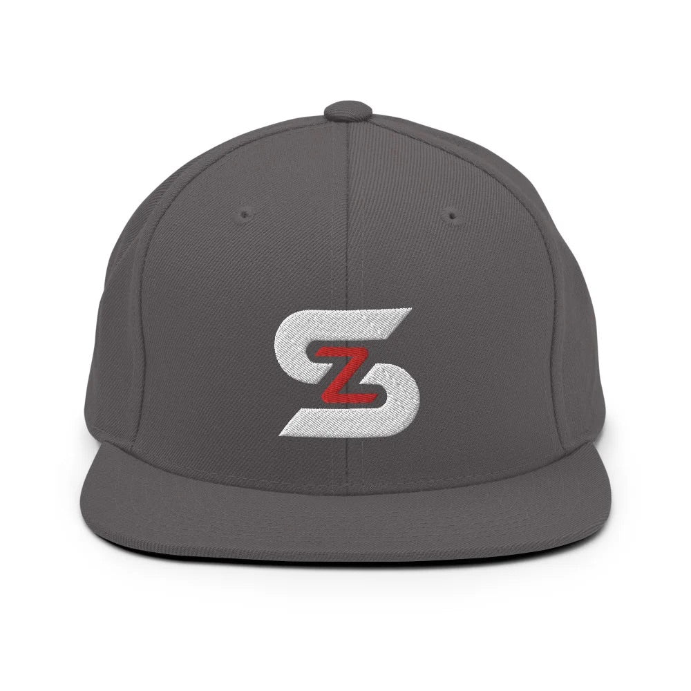 ShowZone snapback hat in dark grey