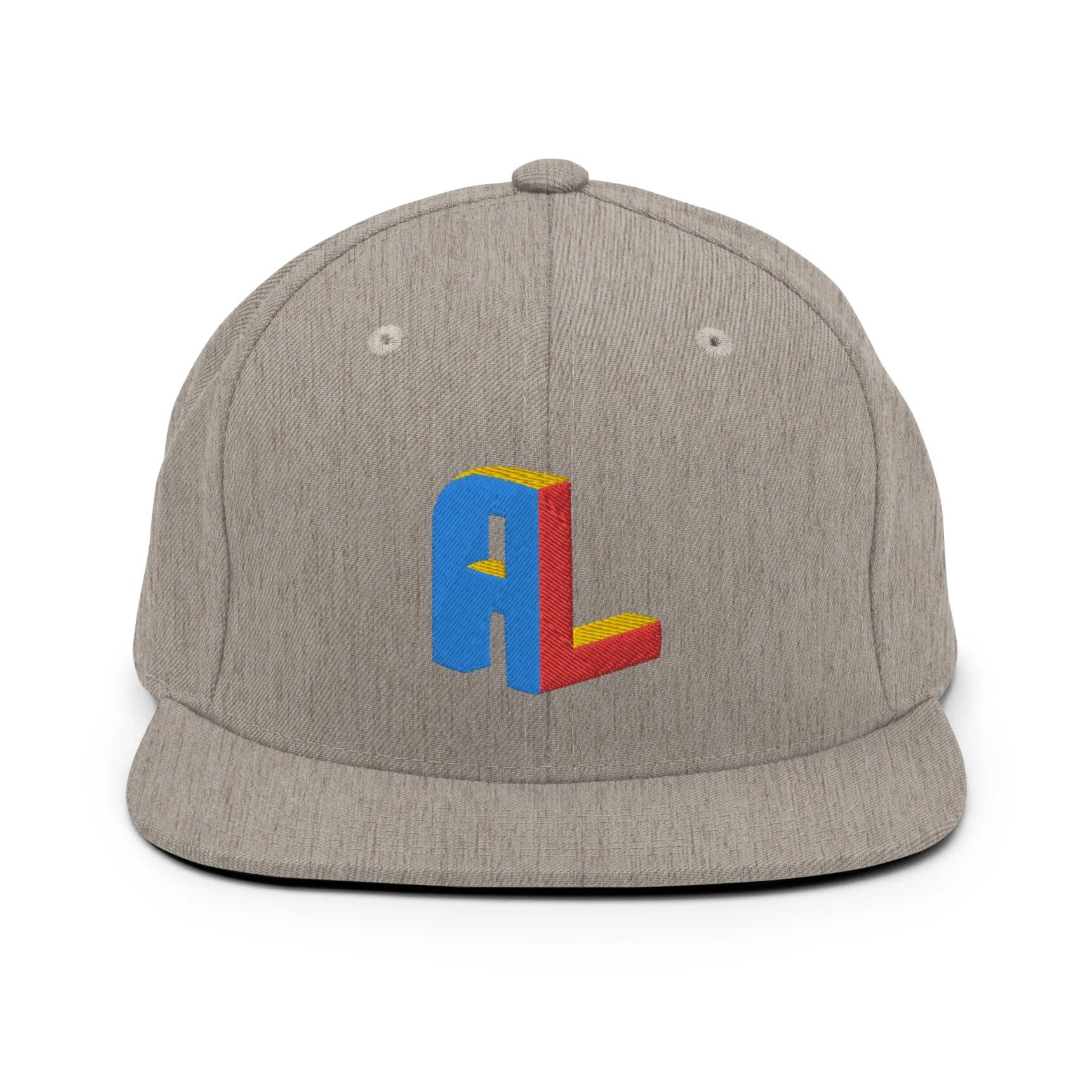 Ance Larmstrong ShowZone snapback hat in heather grey