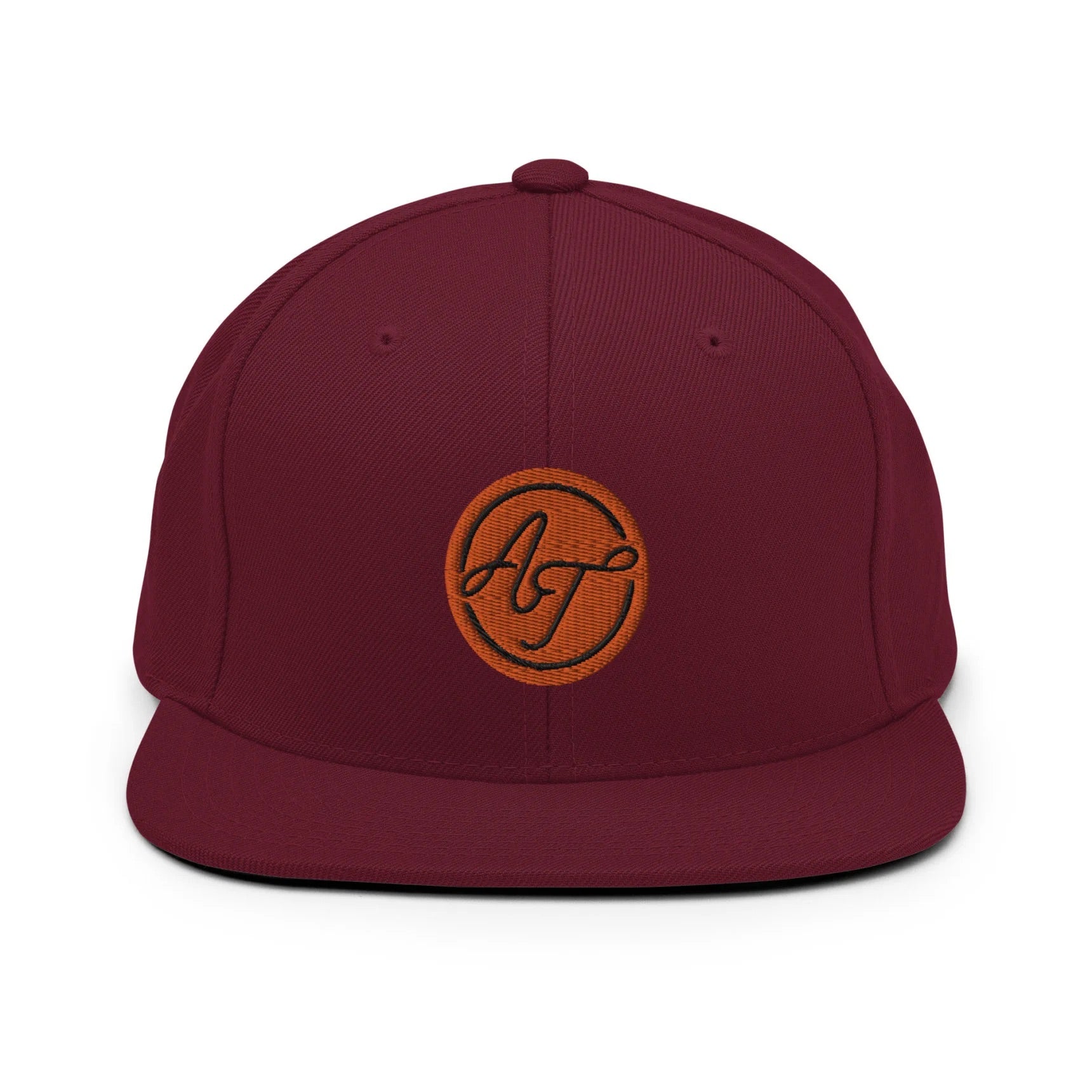 Thuuuuney ShowZone snapback hat in maroon