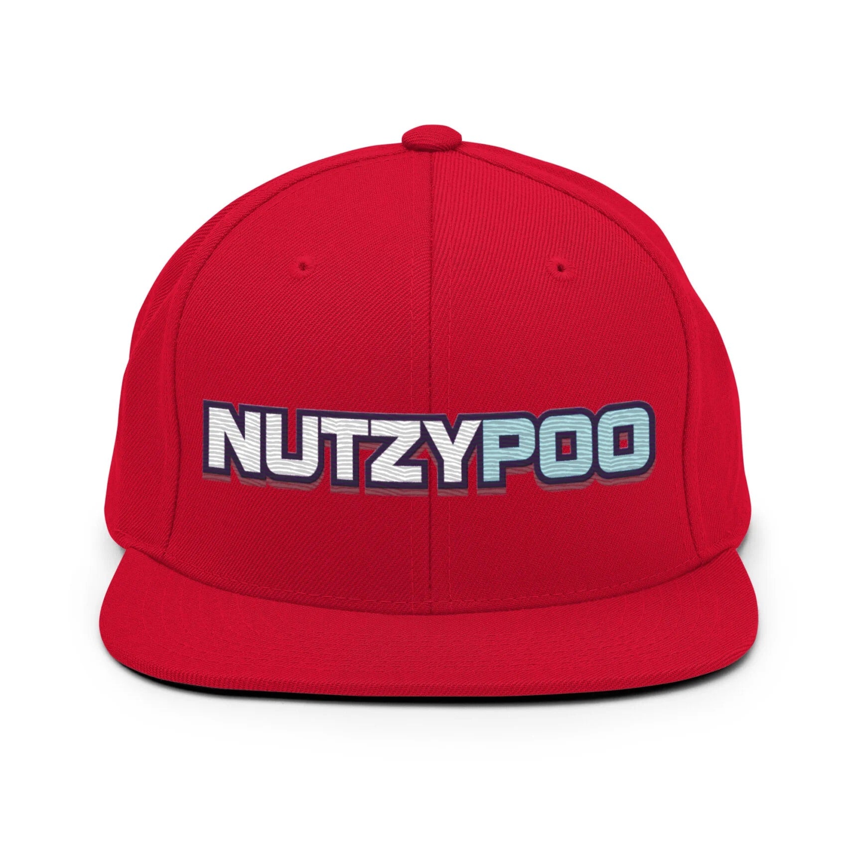 NutzyPoo ShowZone hat in red