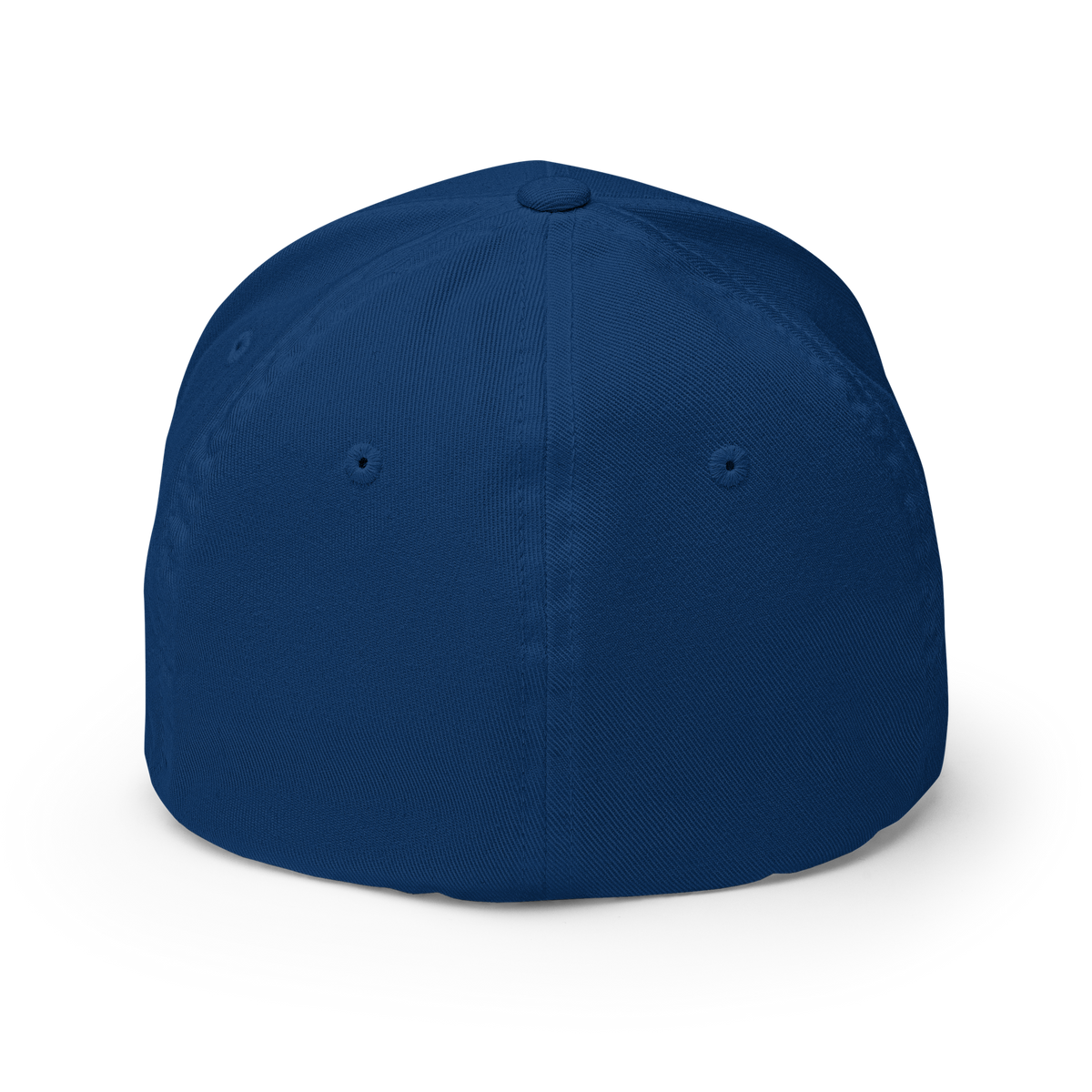 back view of royal blue Flex Fit Hat