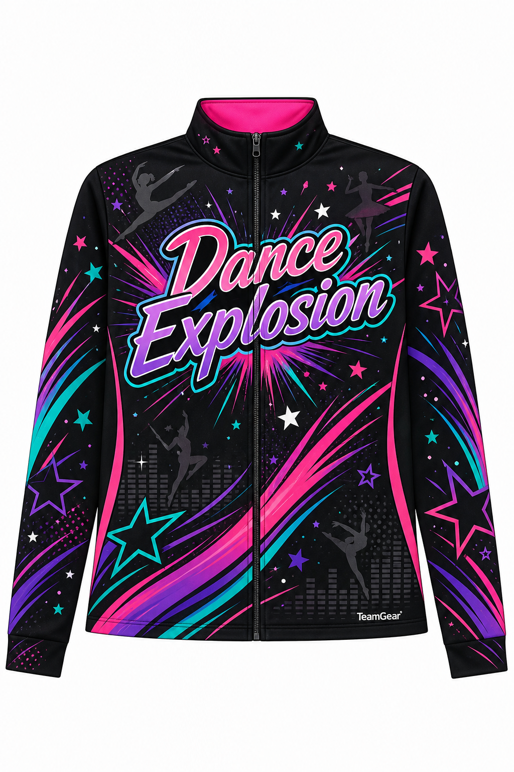 Dance Explosion Black Dance Jacket design