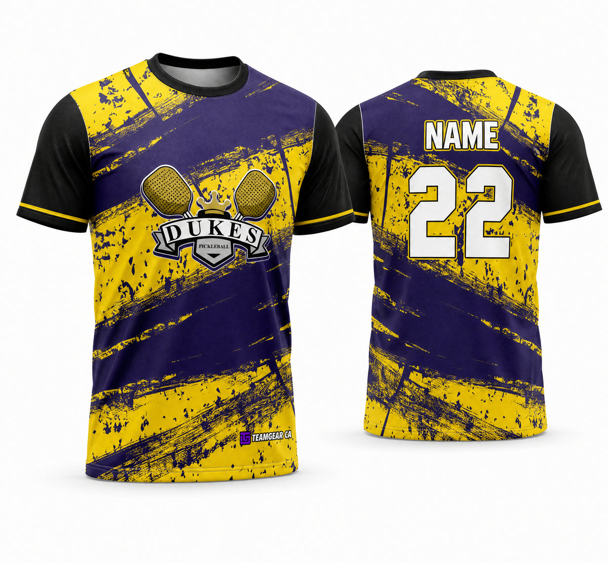 Dukes Pickleball Jersey - front and back view