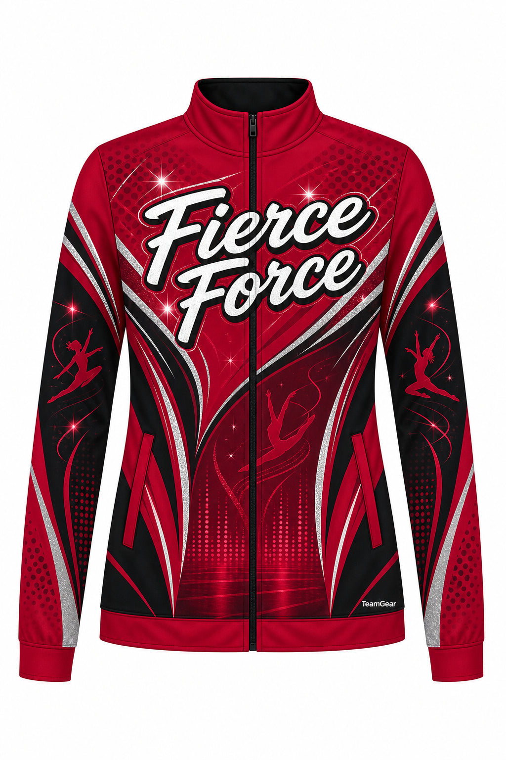 Fierce Force Crimson Dance Jacket design