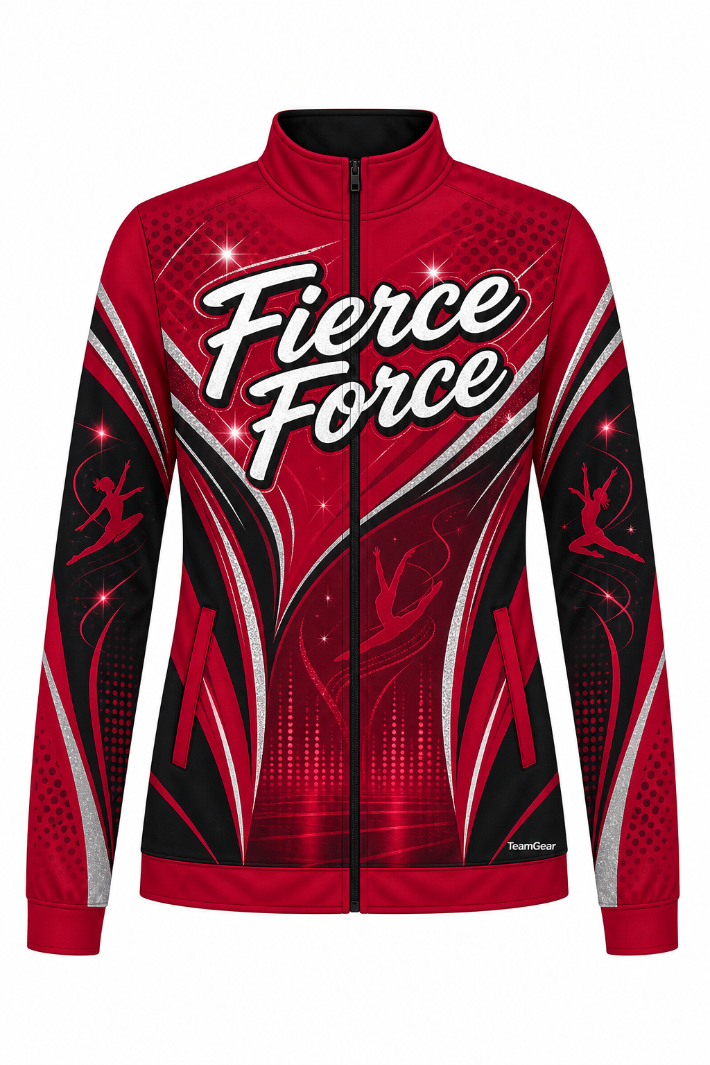 Fierce Force Crimson Dance Jacket design