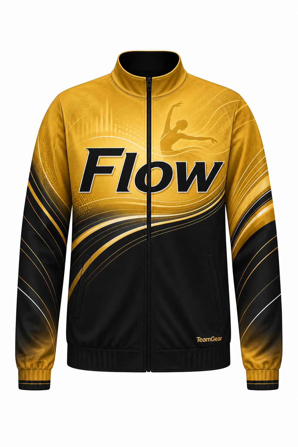 Flow Gold Dance Jacket design
