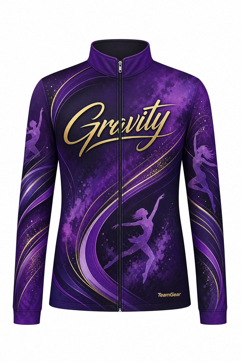 Gravity Purple Dance Jacket design