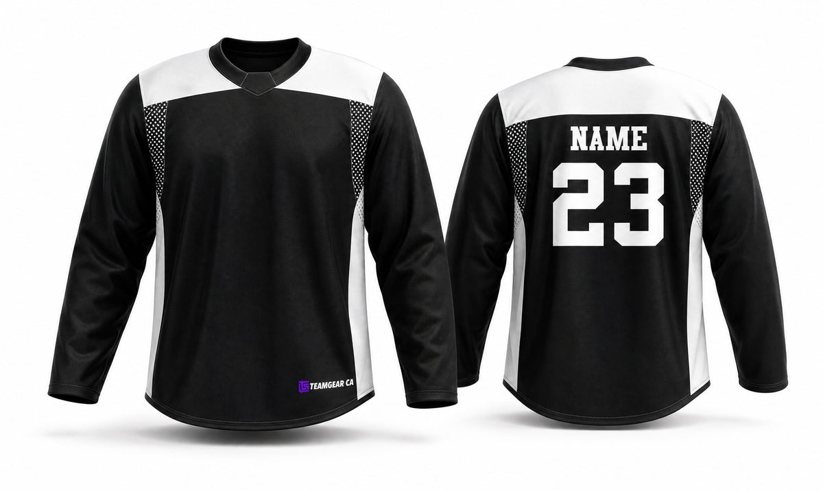 Hockey Practice Jersey Black