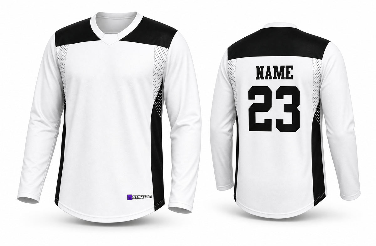 Hockey Practice Jersey White