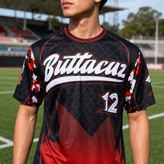 Custom Soccer Jerseys — custom soccer jersey worn on model — TeamGear Canada