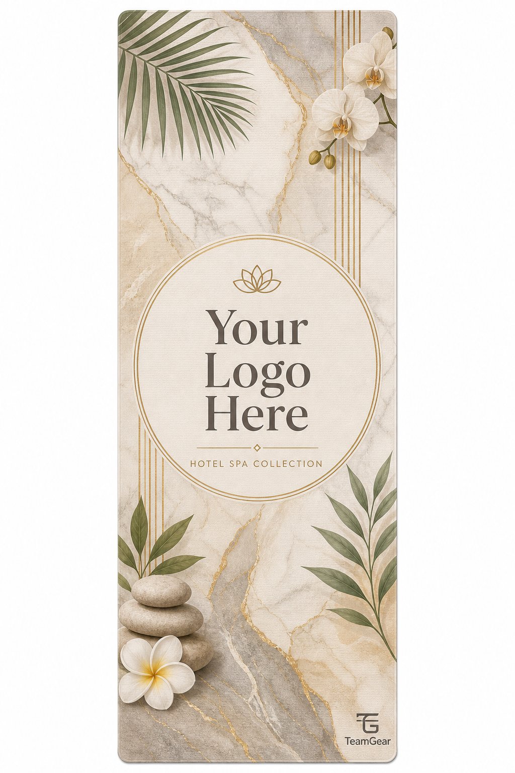 Hotel Spa Collection Custom Yoga Mat — custom yoga mat flat design — TeamGear Canada