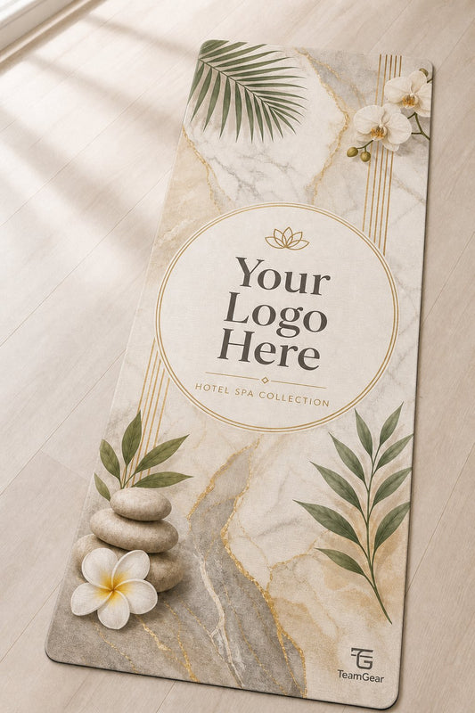 Hotel Spa Collection Custom Yoga Mat — custom yoga mat studio product photo — TeamGear Canada