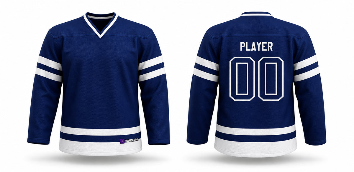House League Hockey Jersey Royal Blue/White