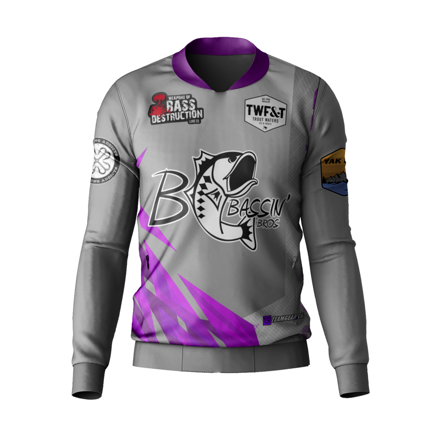 Custom Fishing Jerseys -  - Full Sublimation – Team Gear Canada