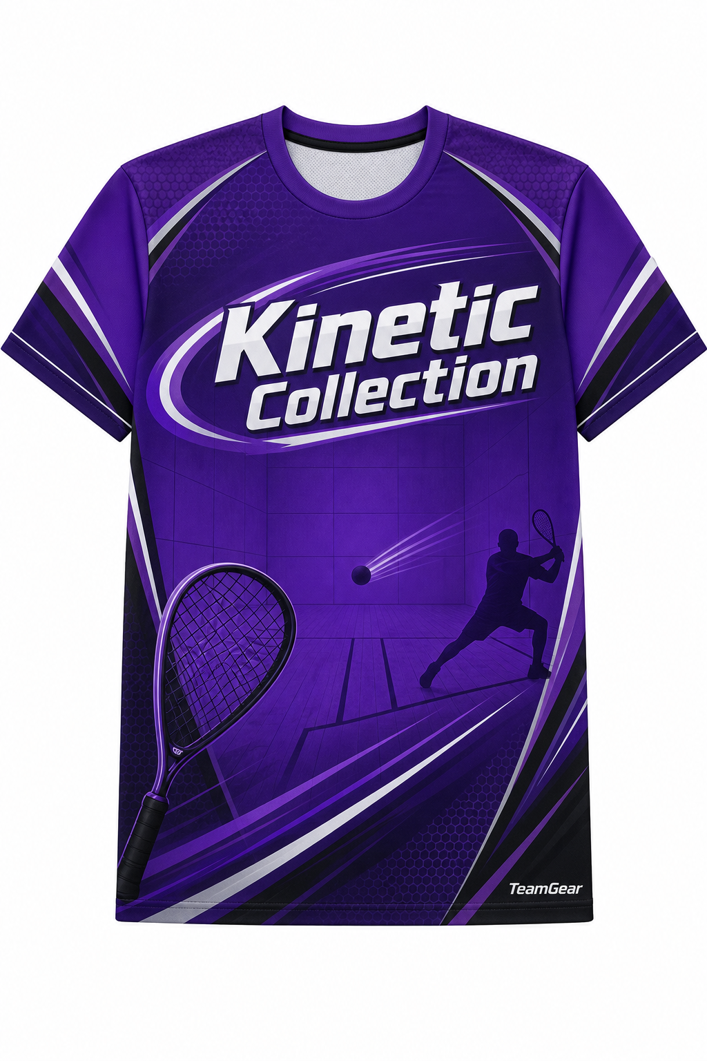 Kinetic Collection Purple Racquetball Jersey design