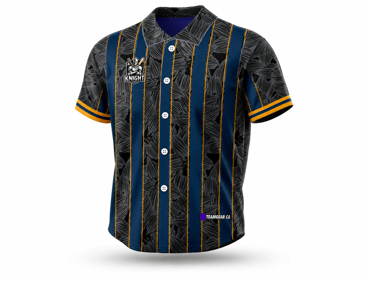 Knight Agents Pool Billiards Jersey - front and back view