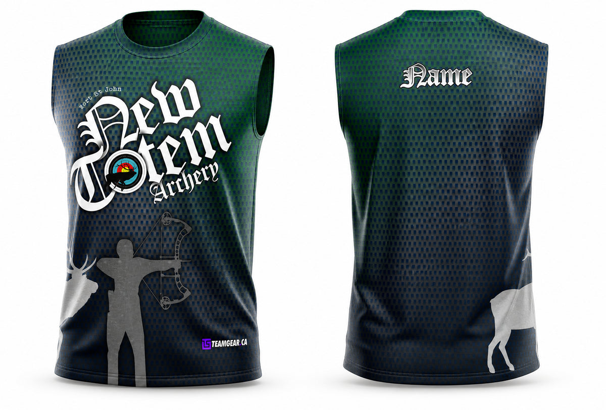 LADIES Archery Hoodie - front and back view