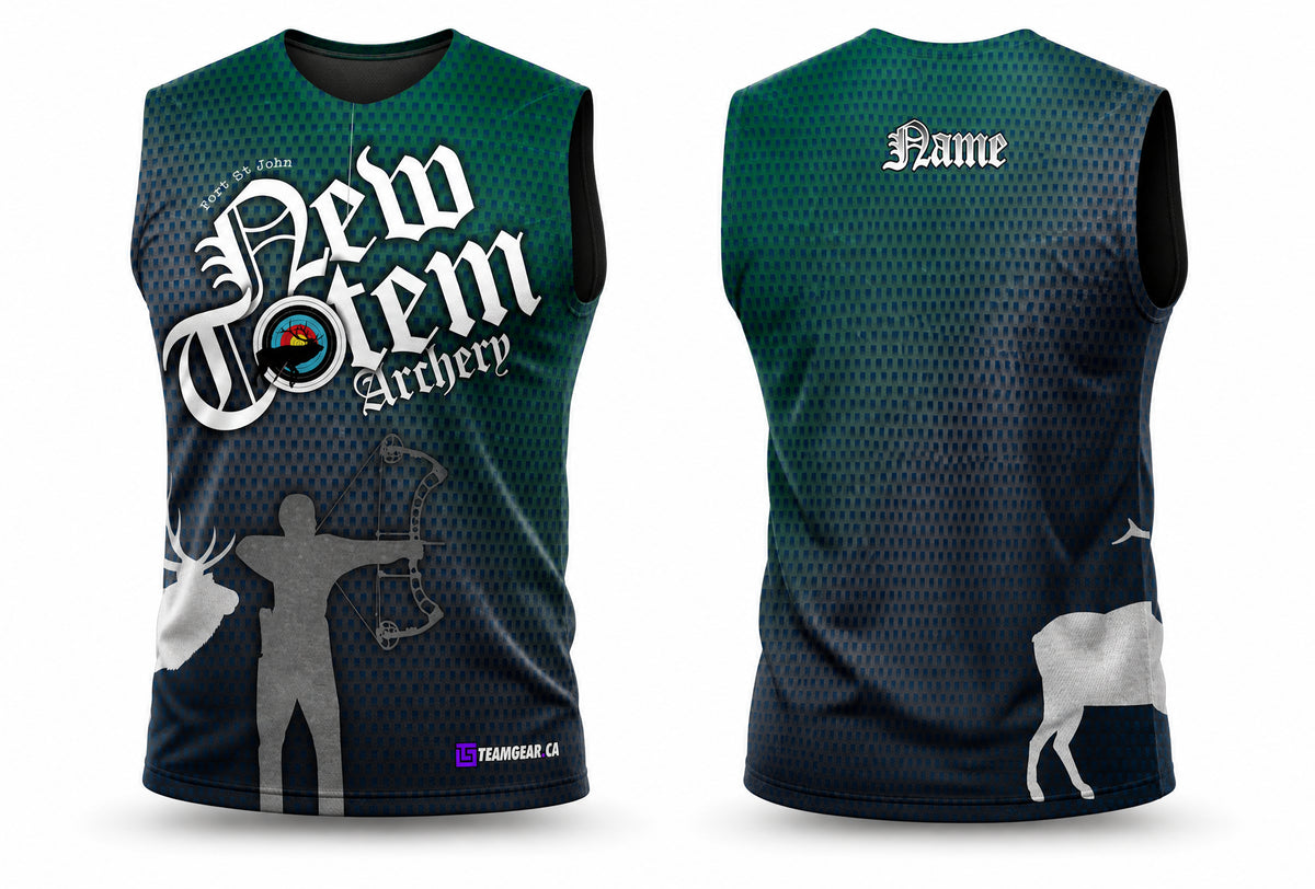 LADIES Archery T-shirt Jersey - front and back view