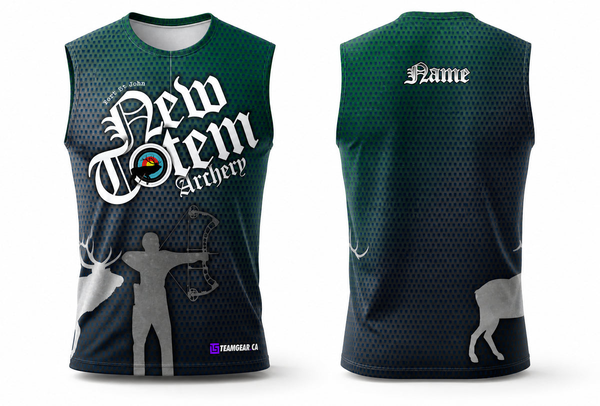 MENS Archery T-shirt Jersey - front and back view