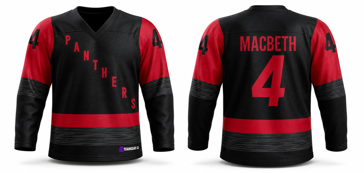 Panthers Hockey Jersey - front and back view