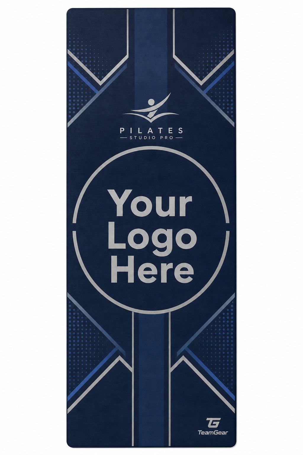 Pilates Studio Pro Custom Yoga Mat — custom yoga mat flat design — TeamGear Canada